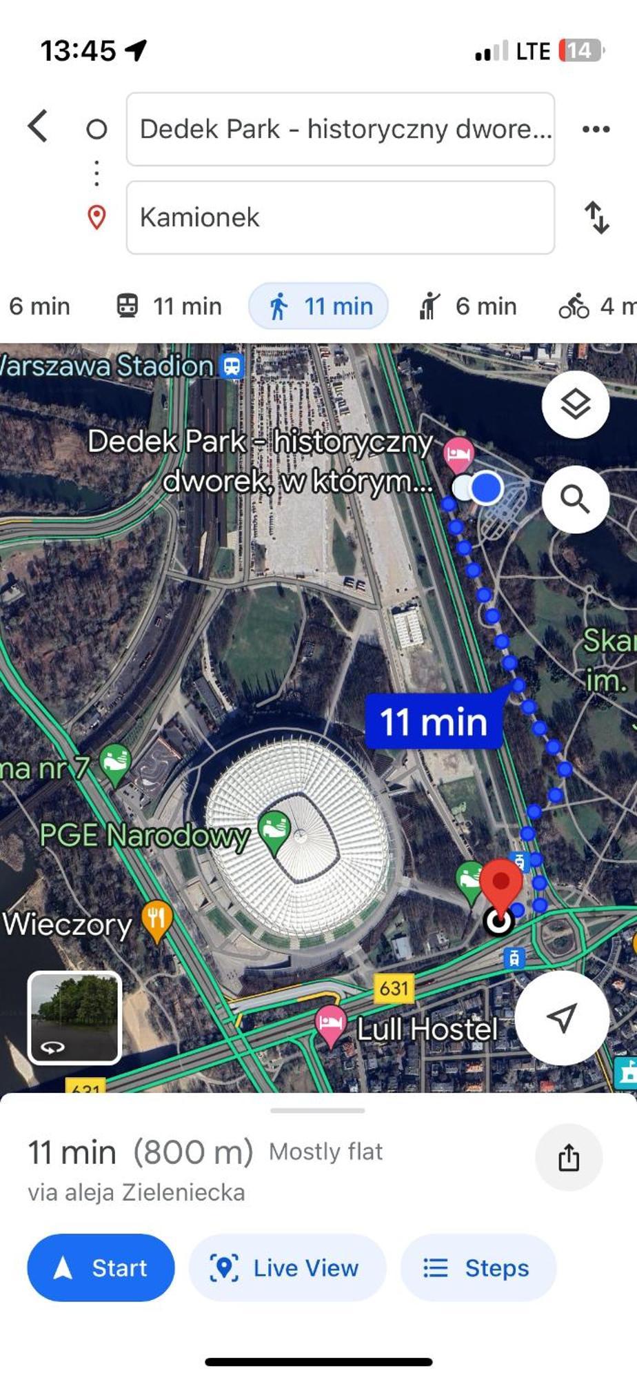 Dedek Park - Historyczny Dworek W Pieknym Parku Skaryszewskim Obok Stadionu Narodowego Warschau Buitenkant foto